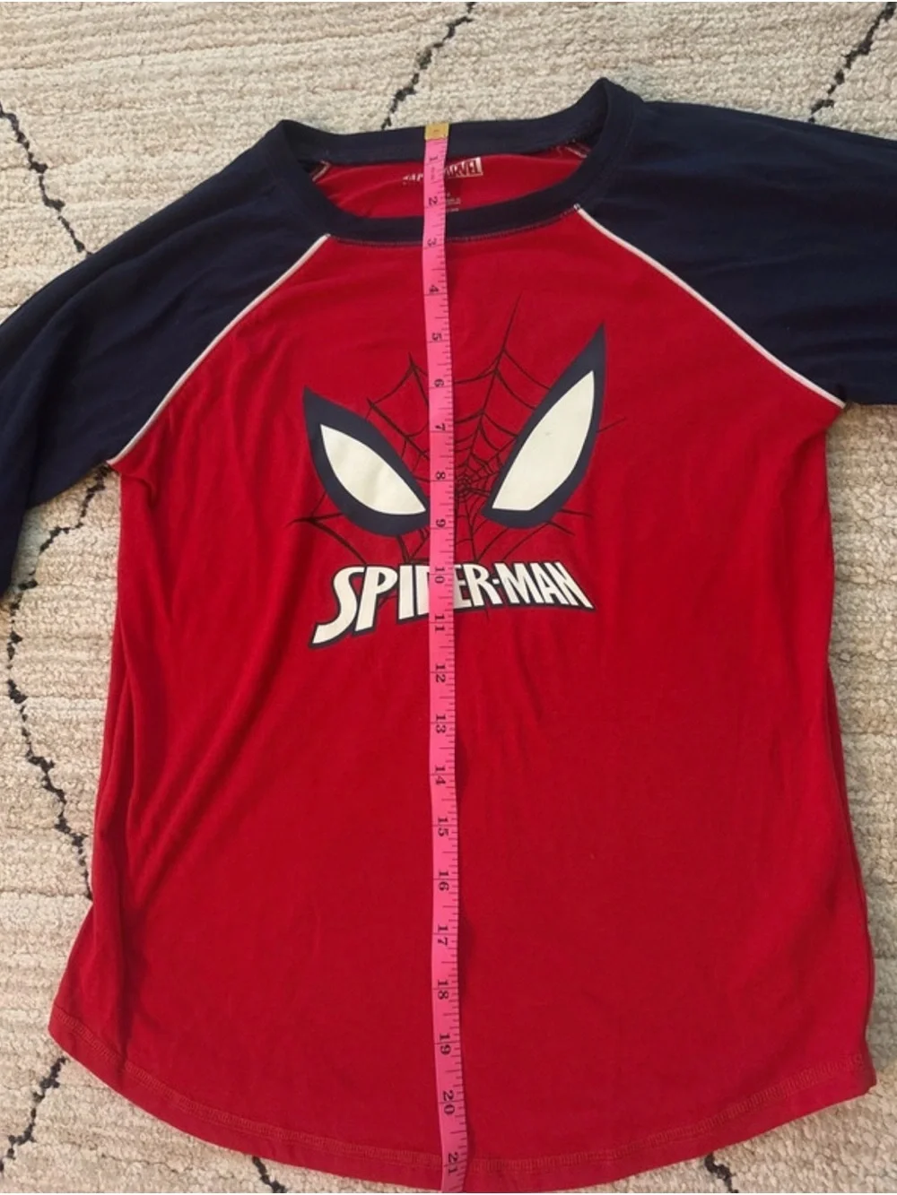 GAP Red and Navy Spider-Man Kids Pajama Set